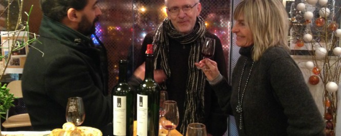 Seclantas Adentro chez «Et si Bacchus était une femme…» Paris V Elodie6